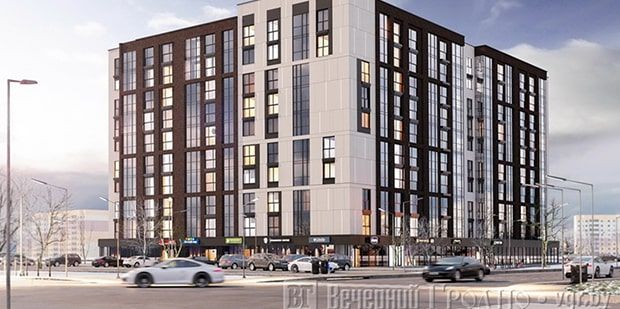 Таких домов в Гродно еще не строили: шумозащитные окна в пол, ниши под кондиционеры, во двор – через калитку