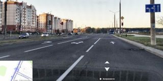 В Ольшанке пожилой водитель не разобрался с разметкой и знаками и подставил другого водителя