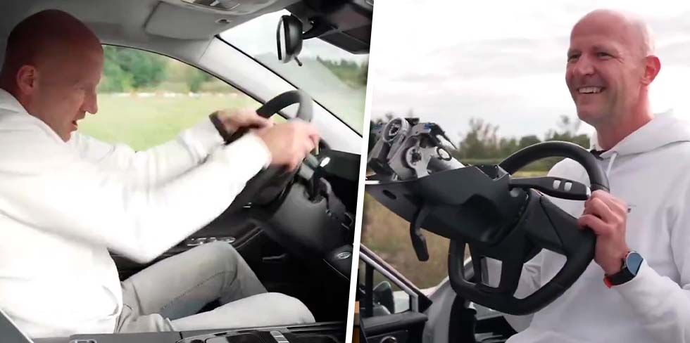 Журналист случайно вырвал руль в OMODA. Производитель: "Так должно быть".