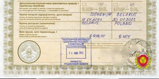 Изменил страну разгрузки с "RUS" на "BELARUS". Так водитель фуры решил срезать путь