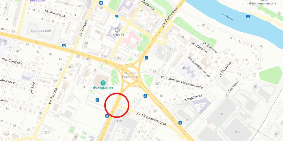 В четверг днем закроют перекресток возле "Табачной фабрики"