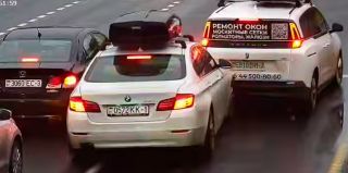 GTA в Минске: водитель разбил 9 автомобилей на проспекте Независимости