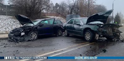 Смертельное ДТП произошло сегодня утром на Девятовке в Гродно