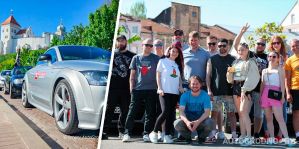 Из Москвы в Гродно приехал AUDI TT клуб. Как это было