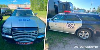 Продан Chrysler 300С из автопарка ГАИ Беларуси: сколько заплатил новый владелец?