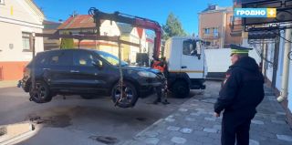 Более 80 автомобилей отправили на штрафстоянку только в этом году в Ленинском районе Гродно