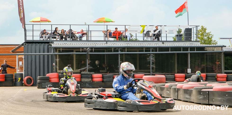 На картодроме в Гродно устроили 4-х часовую гонку: "479 кругов и вы победитель!"