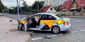 В ГАИ Гродно прокомментировали аварию с такси на перекрестке Лидской и проспекта Космонавтов