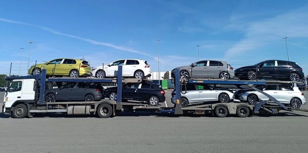 В Беларусь везут партию Volkswagen Golf – среди них есть и GTI!