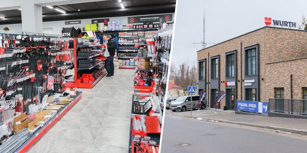 В Гродно открылся фирменный магазин WURTH: из него сложно уйти без покупок. Акция