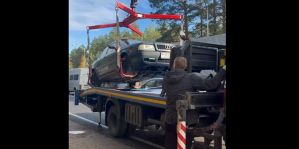 У границы в "Привалках" Гродненская ГАИ эвакуировала авто нарушителей парковки