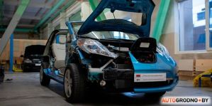 В Гродно студентов учат обслуживать электромобили. Декан факультета рассказал о перспективах «электричек» в Беларуси