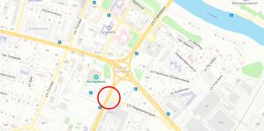 В четверг днем закроют перекресток возле "Табачной фабрики"