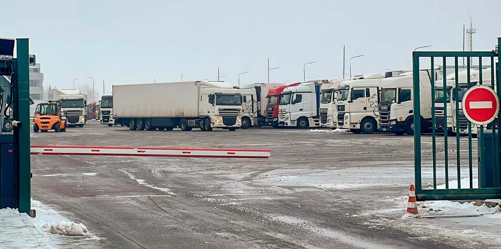 В «Козловичах» заработала зона ожидания для 790 фур – крупнейшая в Восточной Европе