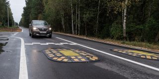 Новые "лежачие полицейские" появились на белорусских дорогах. Уже видели?