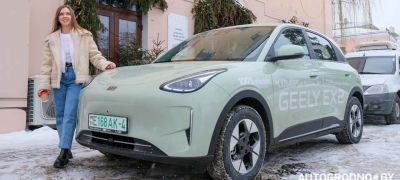 Превью фото к статье В Гродно привезли новинку Geely EX2. Специалист по автоподбору устроил тест-драйв: подъемник, толщиномер, поездка...
