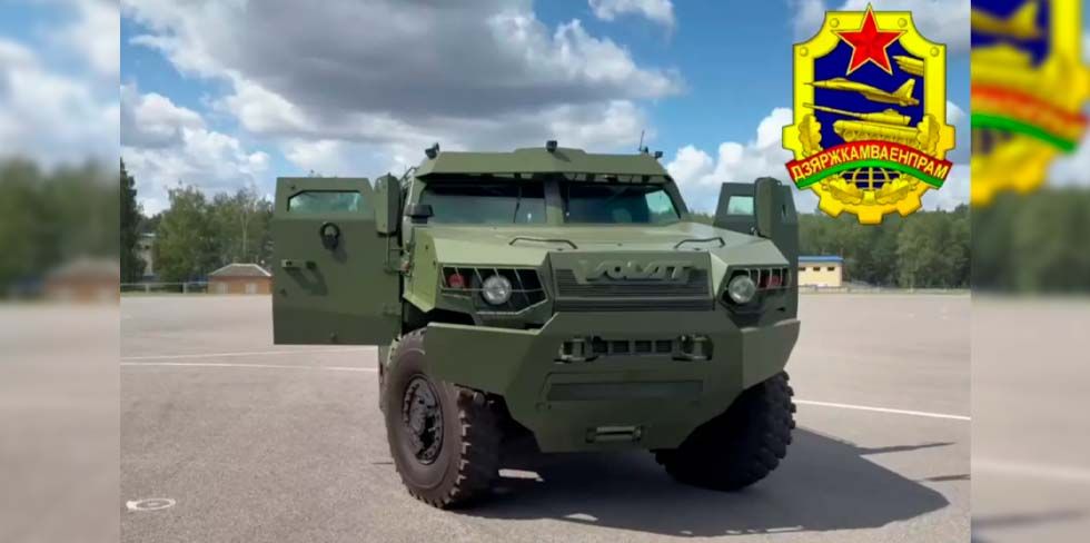 Белорусские инженеры сделали бронеавтомобиль без водителя